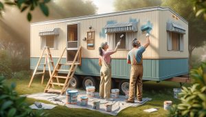 How to Paint a Trailer Home: Professional Results Guide