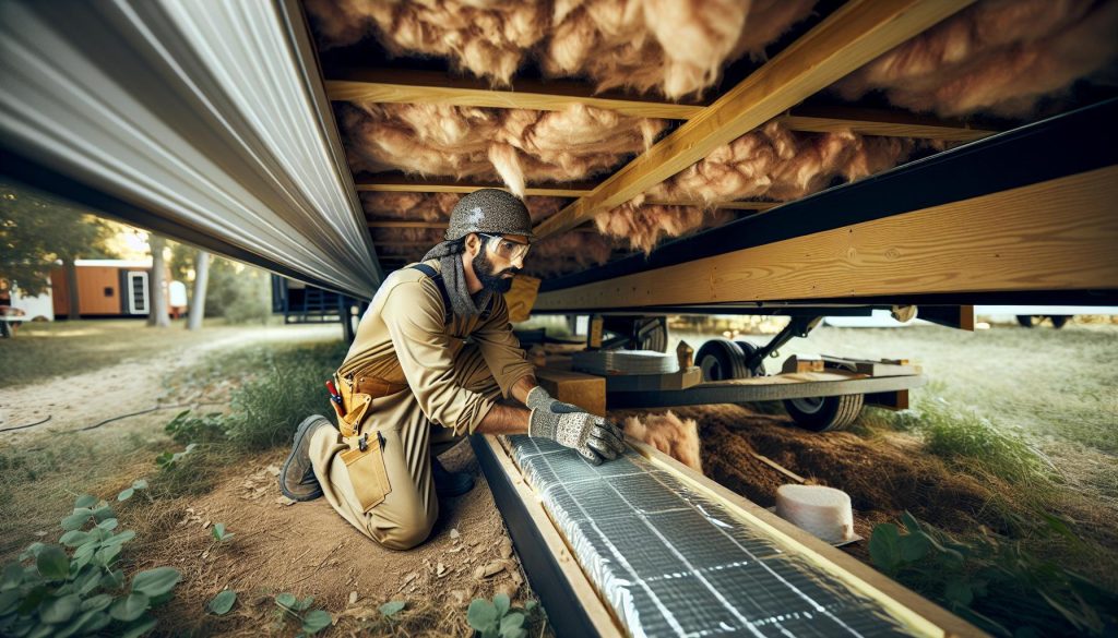 How to Insulate Under a Trailer Home: Foundation Guide