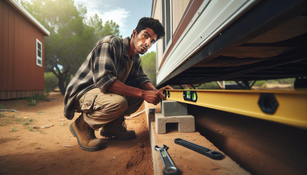 How to Relevel a Mobile Home Trailer: DIY Solution