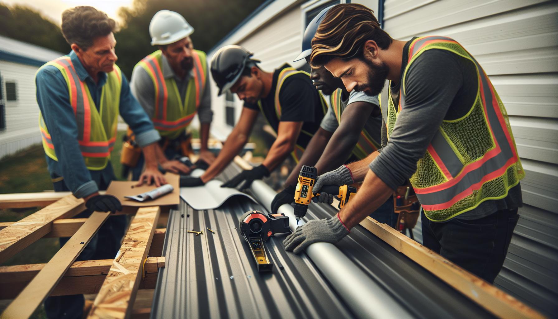 How to Install a Metal Roof on a Mobile Home: Upgrade Guide 3 Preparing Your Mobile Home Roof for Installation