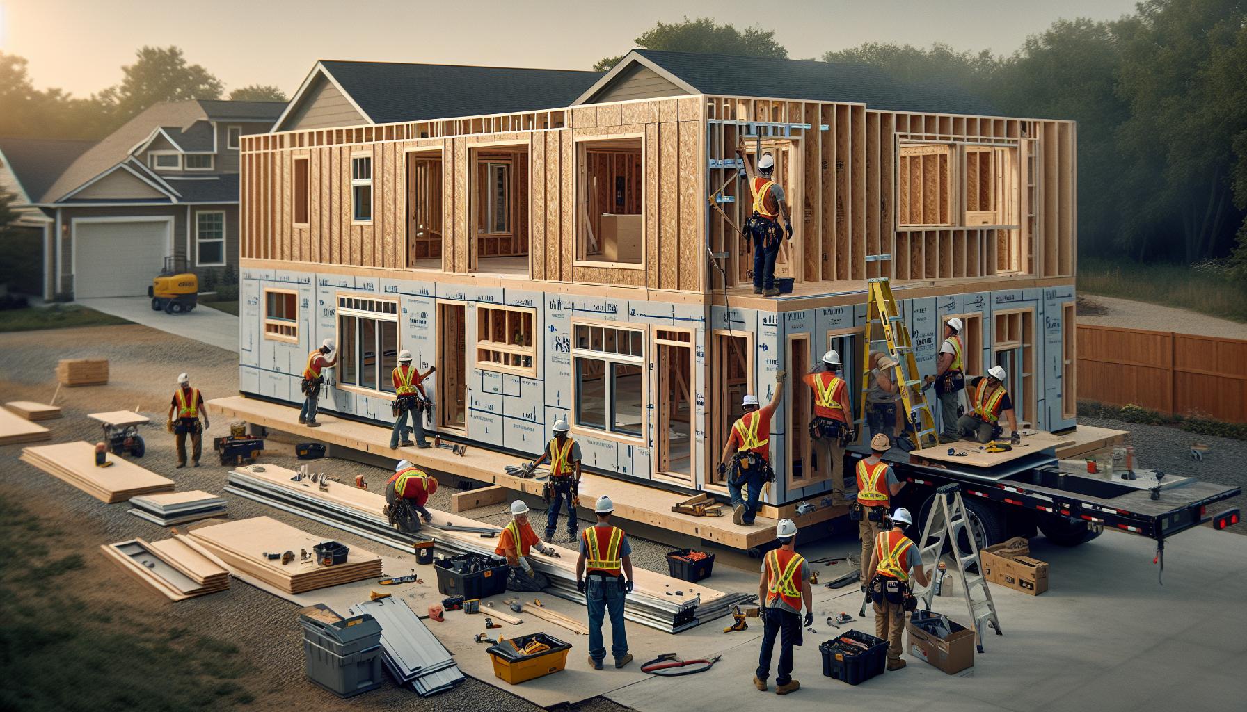 The Process of Building a Kit Modular Home