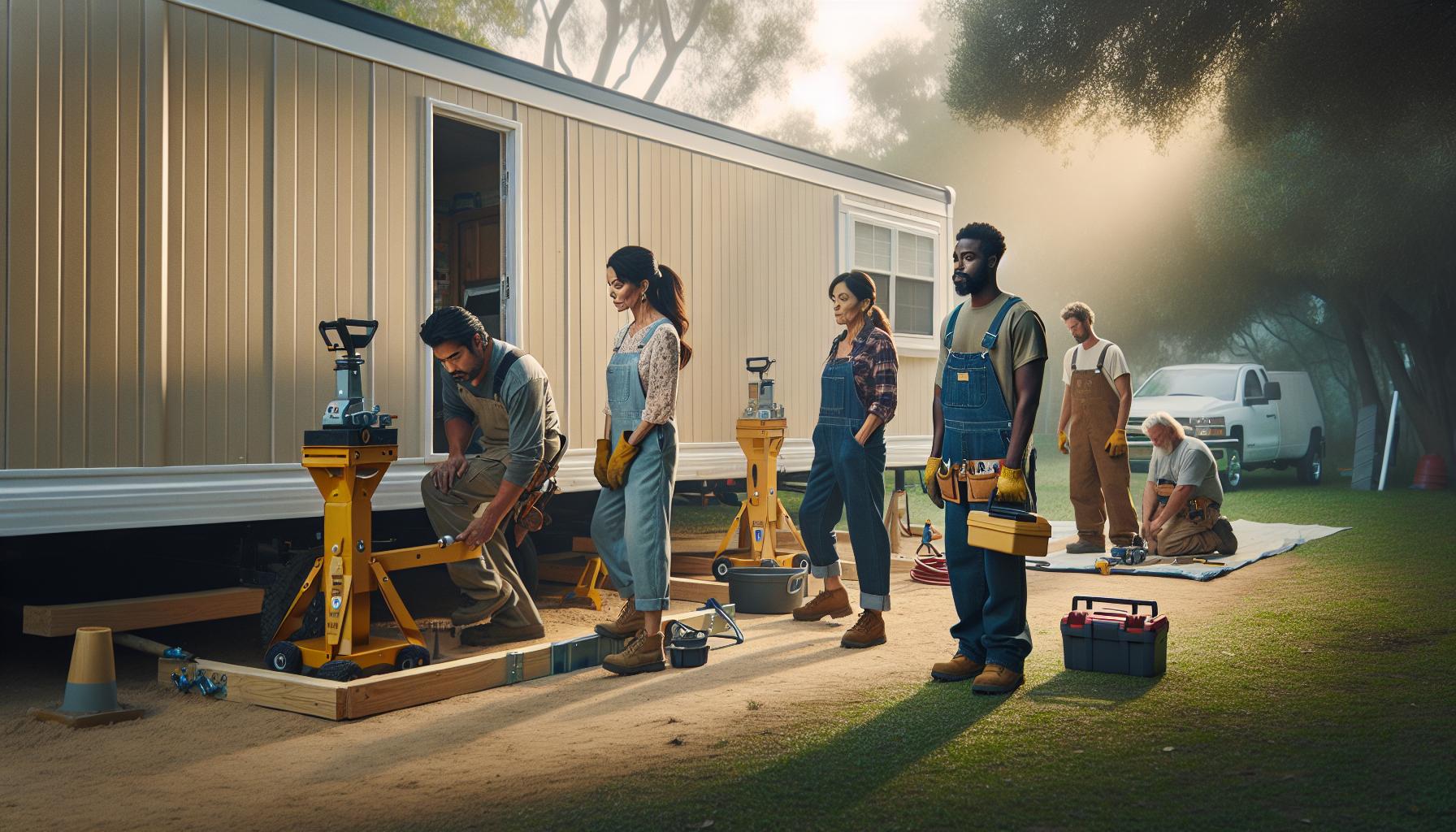 How to Relevel a Mobile Home Trailer: DIY Solution 2 Step-by-Step Guide to Releveling Your Mobile Home